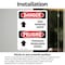 Signmission Safety Culture Sign, 5 in Width, Vinyl Decal, Rectangle, Bilingual OS-2PACK-DS-D-57-VS-1448 - alternate 3